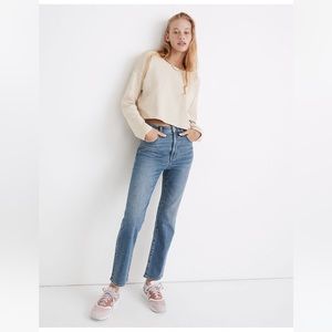 Slim Demi-Boot Jeans in Enright Wash